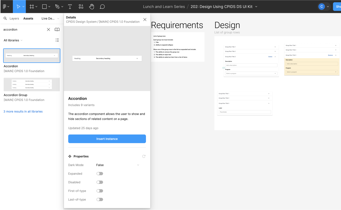 CPIDS DS documentation and training preview